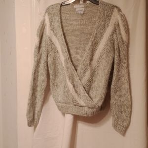 Midnight Blues knitted by hand sweater sz M❤️